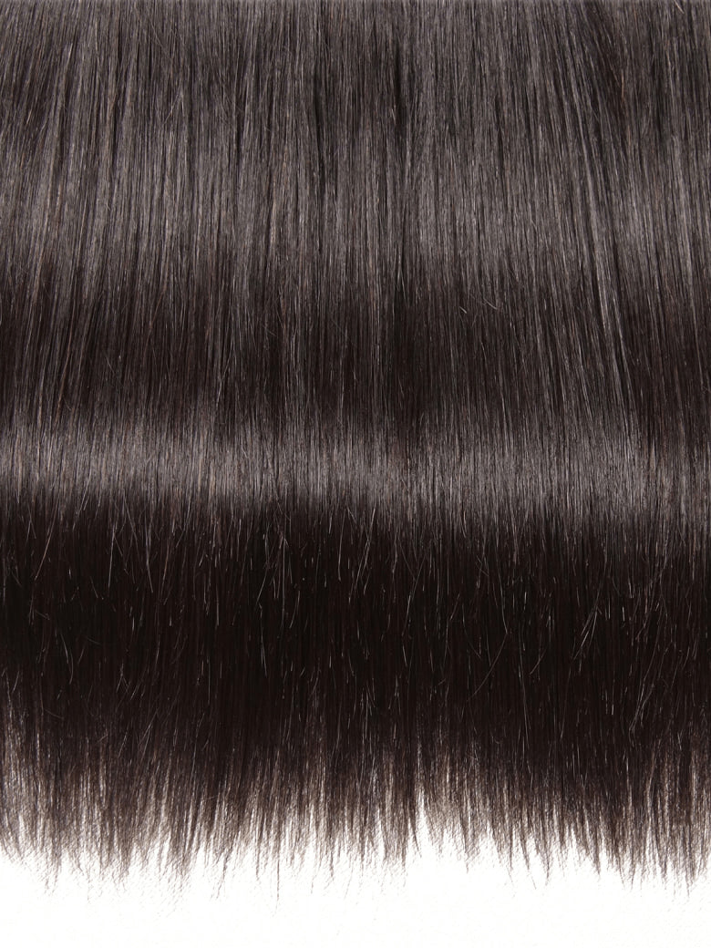Klaiyi 3 Bundles Straight Human Hair Bundles 100% Virgin Human Hair Weaves