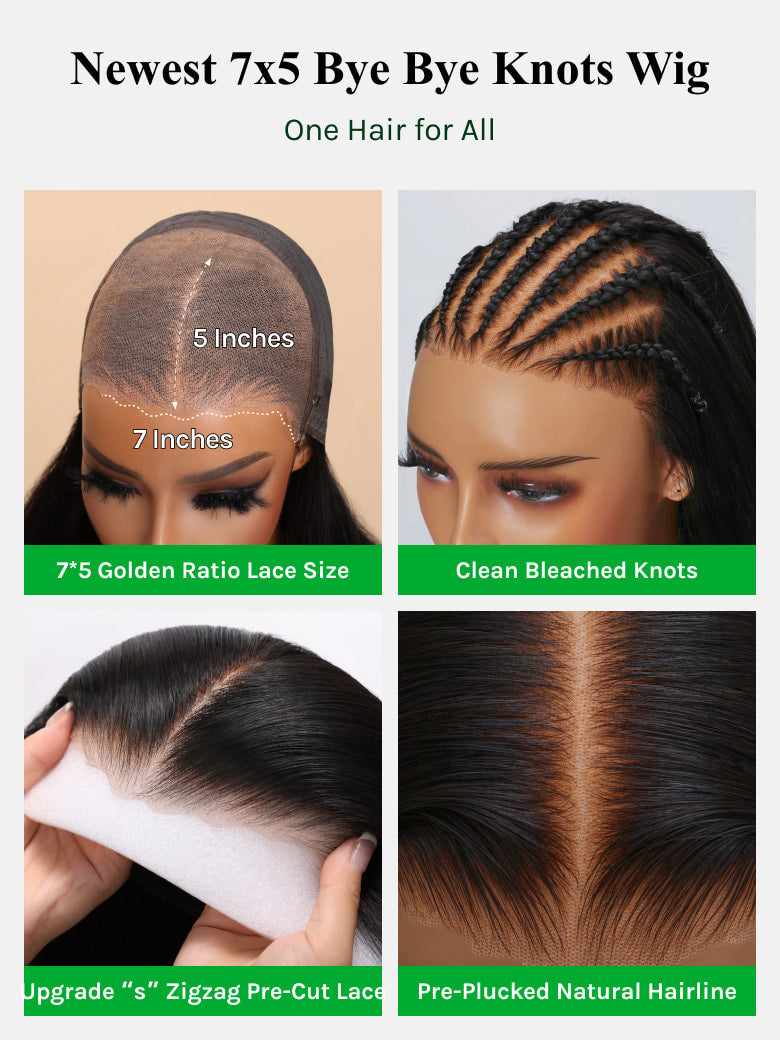 Klaiyi 4c Kinky Edge Kinky Curly Skin Melt 7x5 Bye Bye Knots Wig Virgin Human Hair Natural Hairline