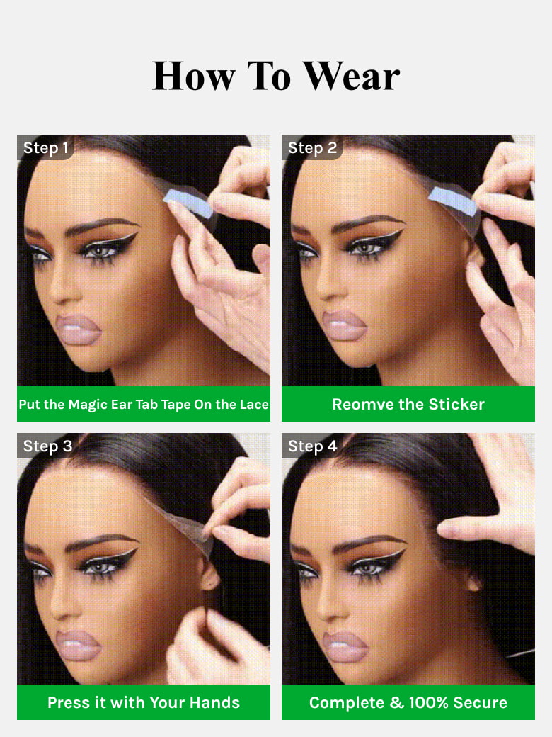 Klaiyi 7x5 Bye Bye Knots Put On and Go Wig Glueless Body Wave Human Hair Wigs Beginner Wig