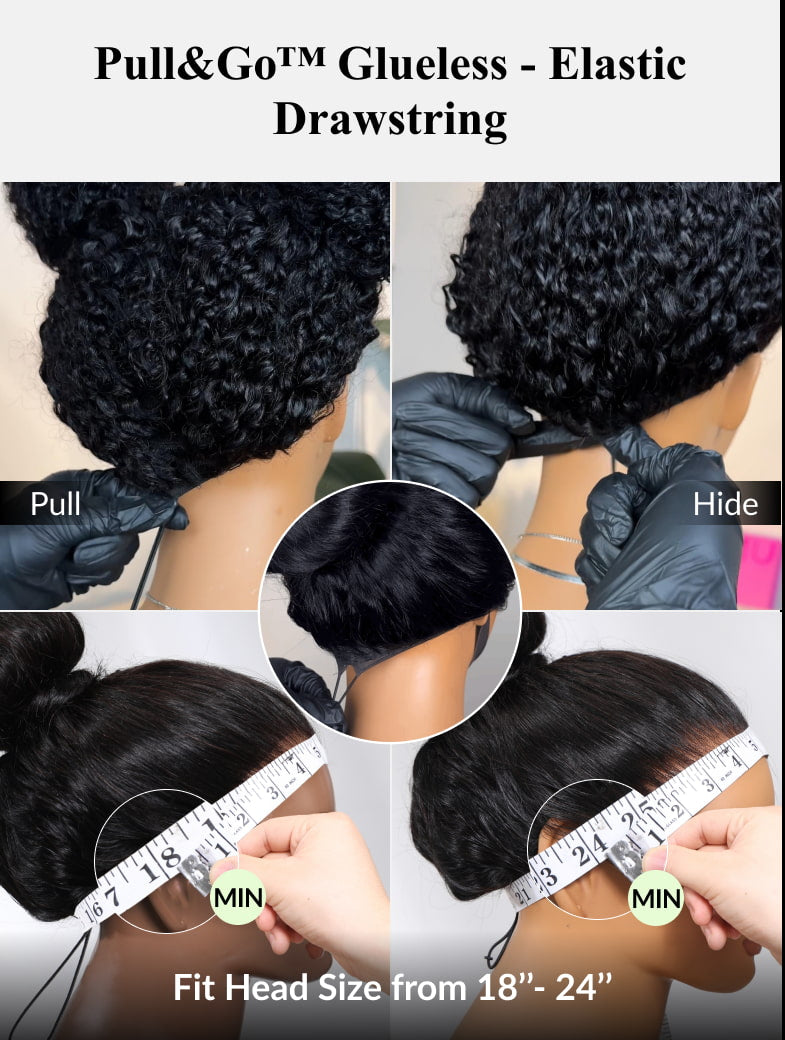 Klaiyi Tres Leches Blonde with Brown Root Bob Wigs Salt and pepper Hair Short Straight Bye-Bye Knots Wig Flash Sale